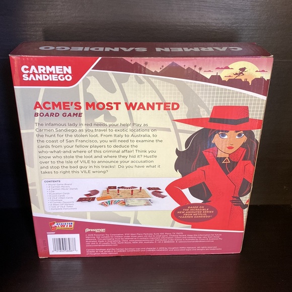Carmen Sandiego board game - Picture 2 of 6